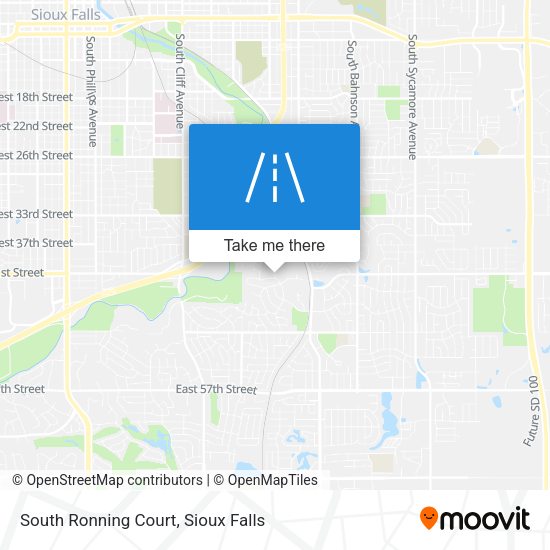 Mapa de South Ronning Court