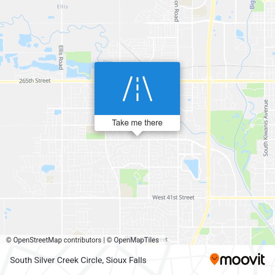 South Silver Creek Circle map