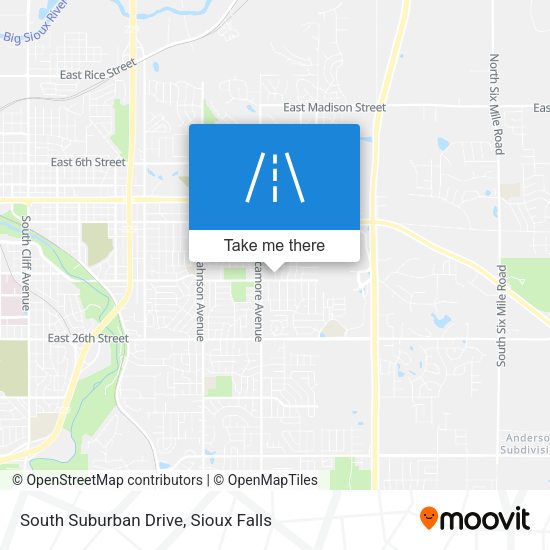 South Suburban Drive map