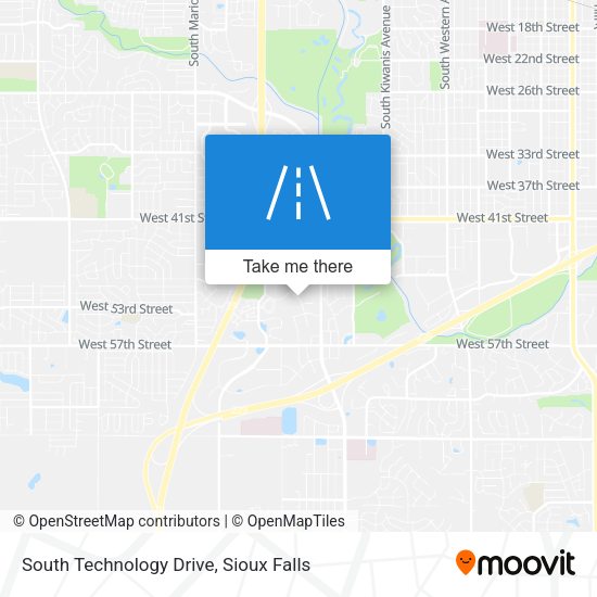 Mapa de South Technology Drive