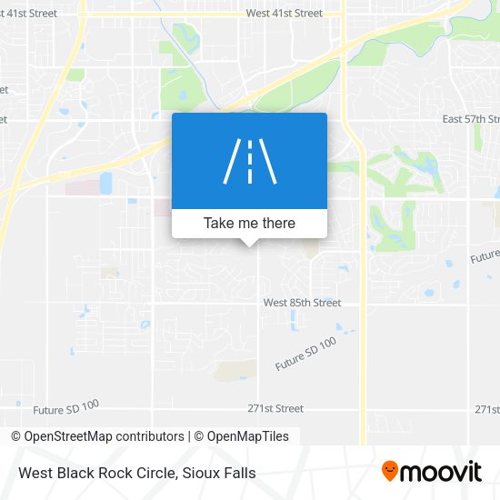 Mapa de West Black Rock Circle