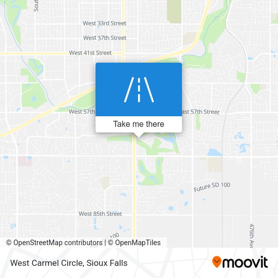 Mapa de West Carmel Circle