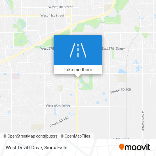 Mapa de West Devitt Drive