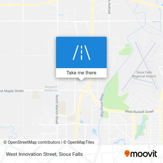 West Innovation Street map