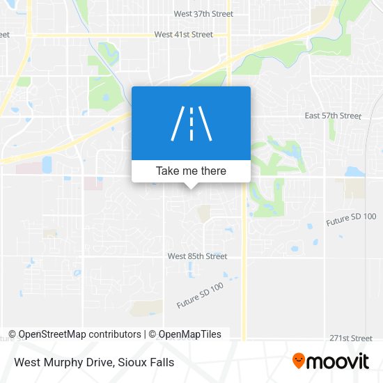 West Murphy Drive map