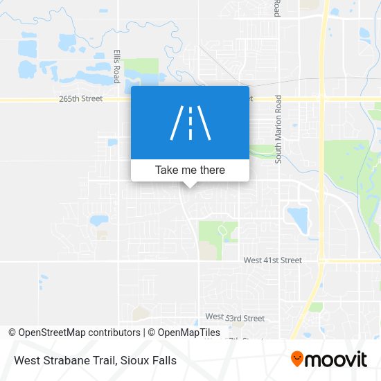Mapa de West Strabane Trail