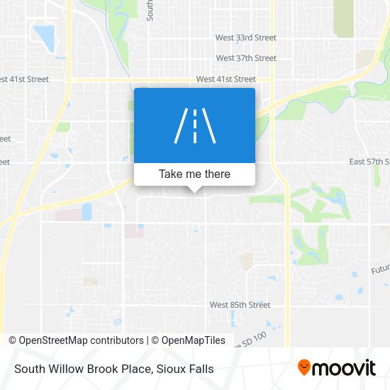 South Willow Brook Place map