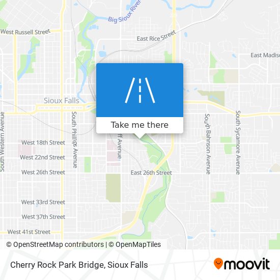 Mapa de Cherry Rock Park Bridge