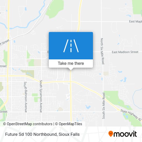 Future Sd 100 Northbound map