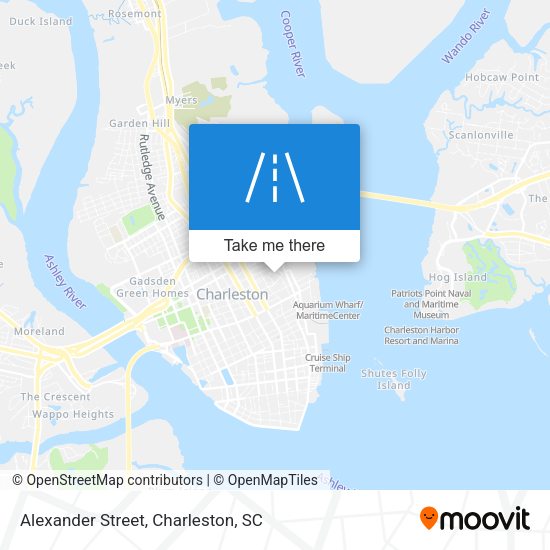 Alexander Street map