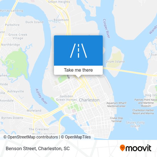 Mapa de Benson Street