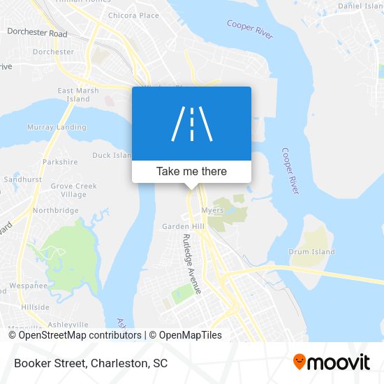 Mapa de Booker Street