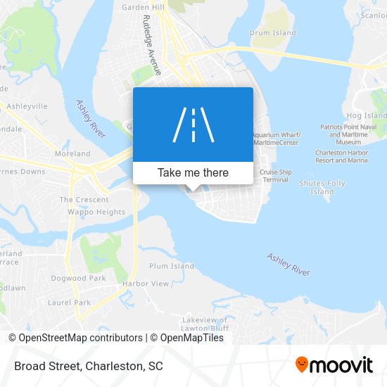 Mapa de Broad Street