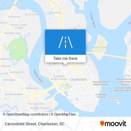 Mapa de Carondolet Street