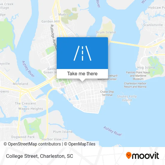 Mapa de College Street