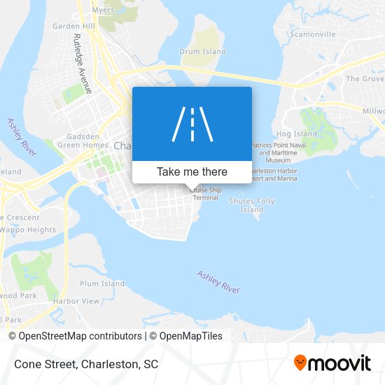 Mapa de Cone Street
