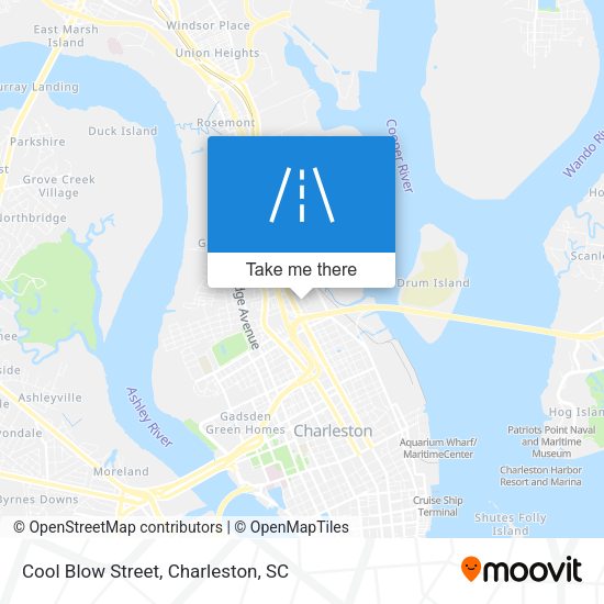 Cool Blow Street map
