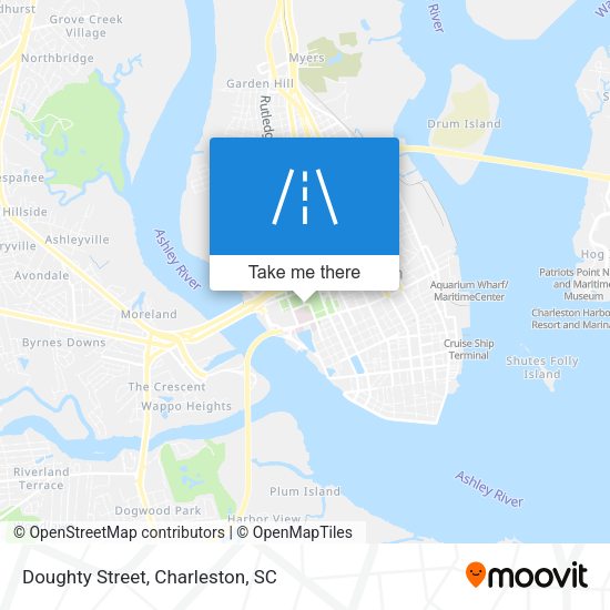 Mapa de Doughty Street