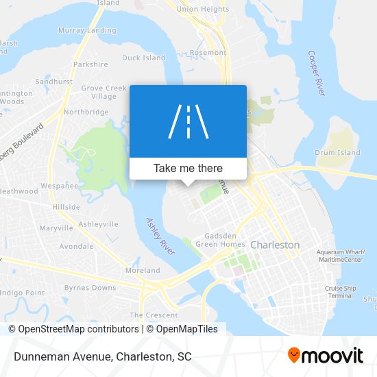 Dunneman Avenue map