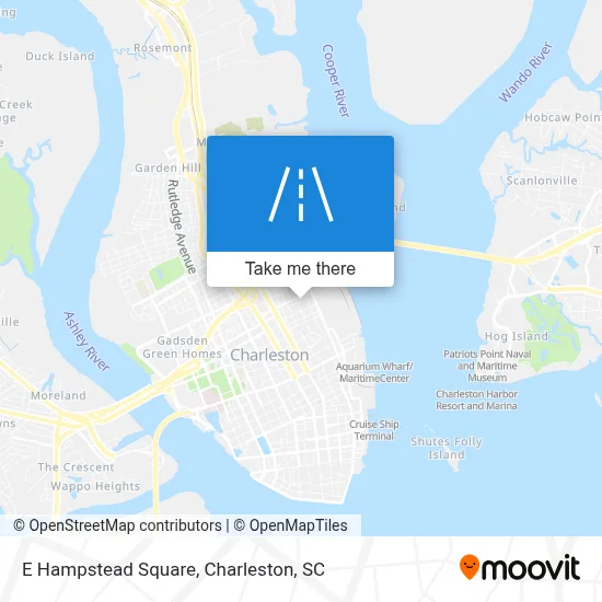 E Hampstead Square map