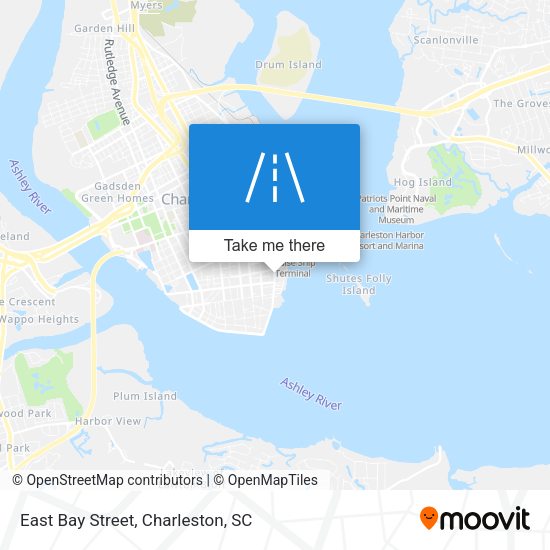 East Bay Street map