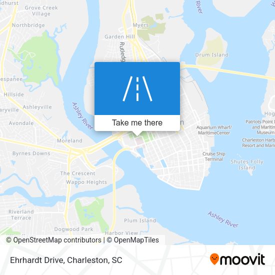 Ehrhardt Drive map