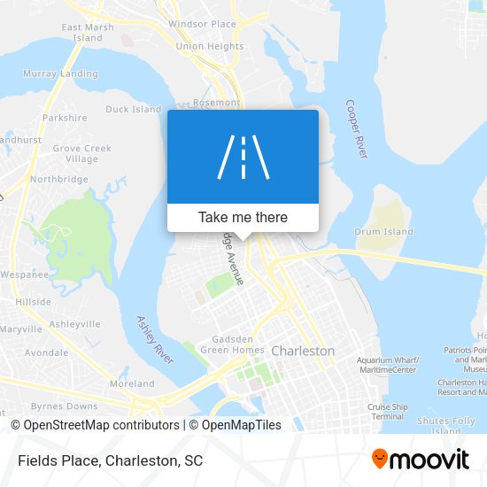 Fields Place map