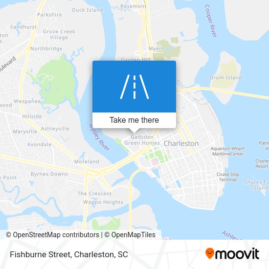 Fishburne Street map