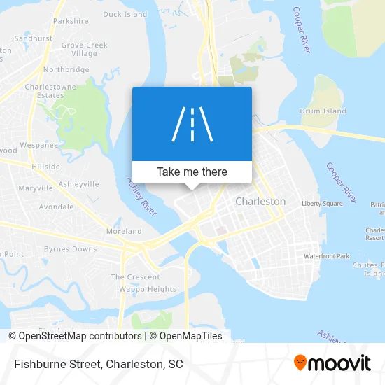 Fishburne Street map