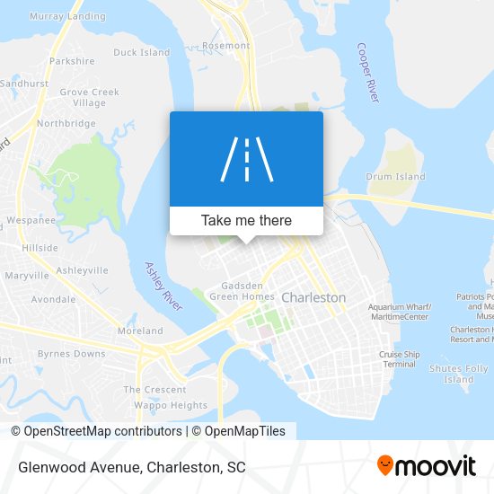 Glenwood Avenue map