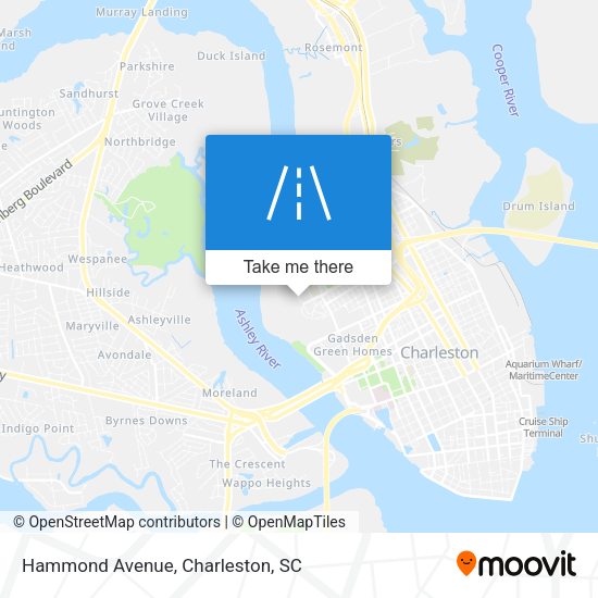 Mapa de Hammond Avenue