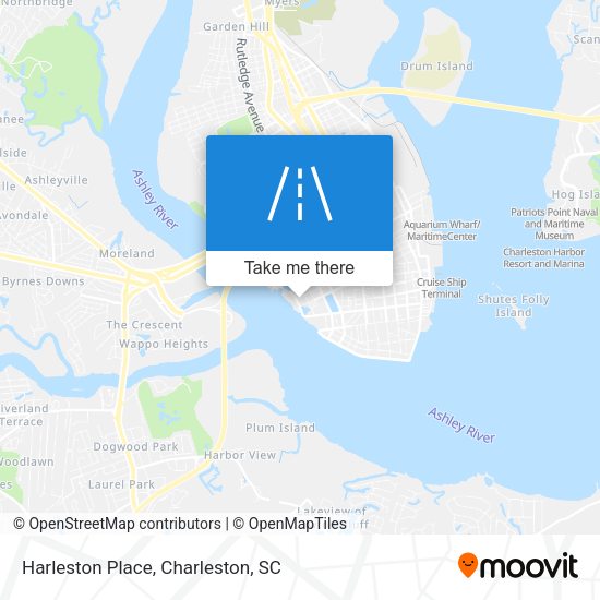 Harleston Place map