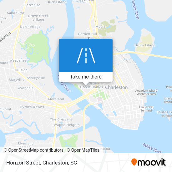 Horizon Street map