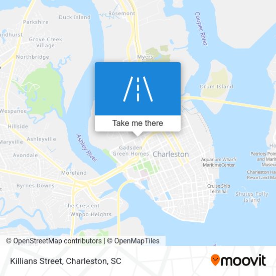 Killians Street map