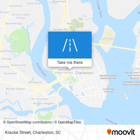Mapa de Kracke Street
