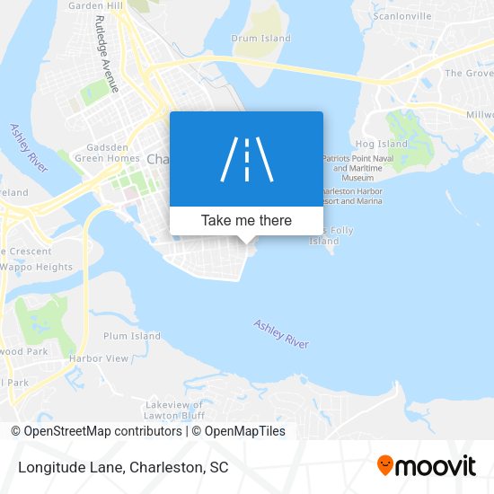 Mapa de Longitude Lane