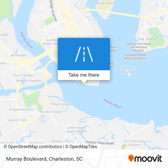Murray Boulevard map