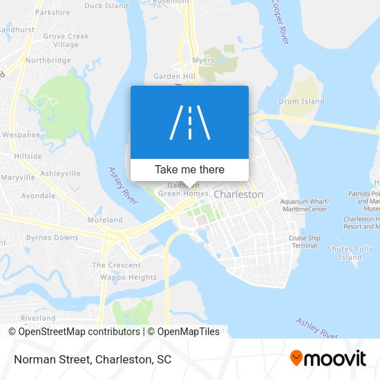Mapa de Norman Street