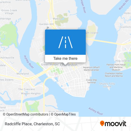 Radcliffe Place map
