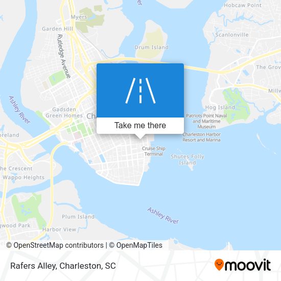 Mapa de Rafers Alley