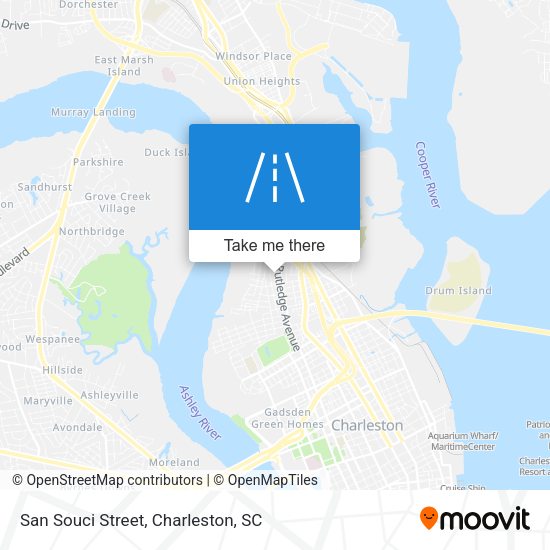 San Souci Street map