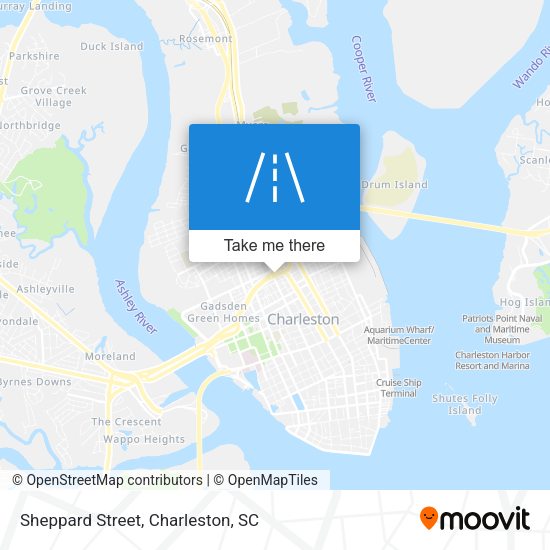 Mapa de Sheppard Street