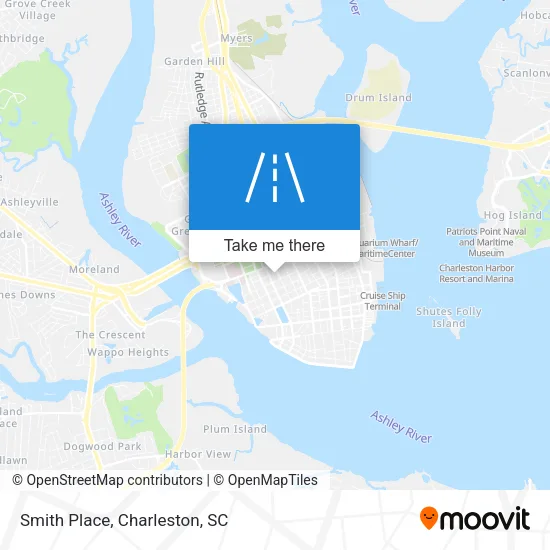 Smith Place map