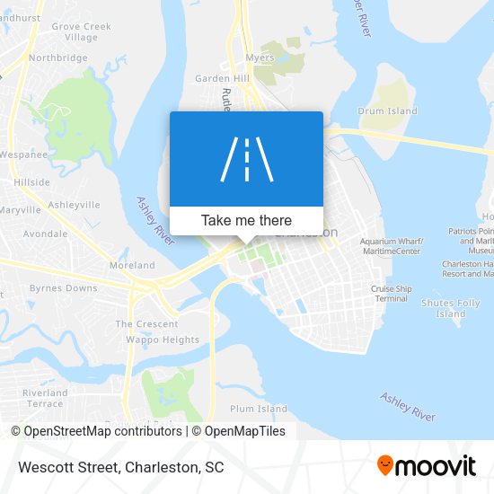 Wescott Street map