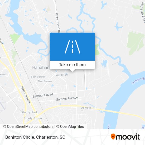 Mapa de Bankton Circle