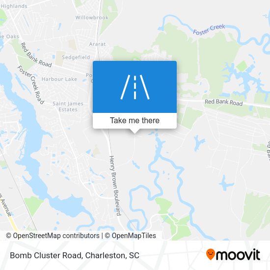 Mapa de Bomb Cluster Road