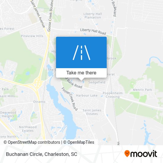 Mapa de Buchanan Circle