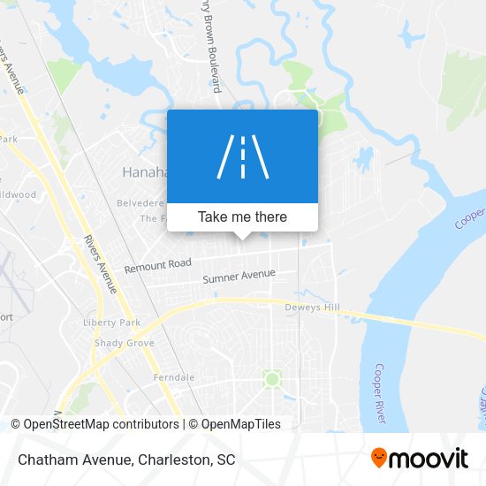 Chatham Avenue map