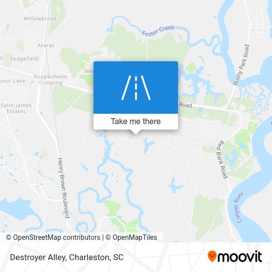 Destroyer Alley map