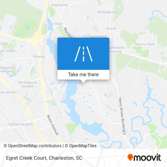 Egret Creek Court map